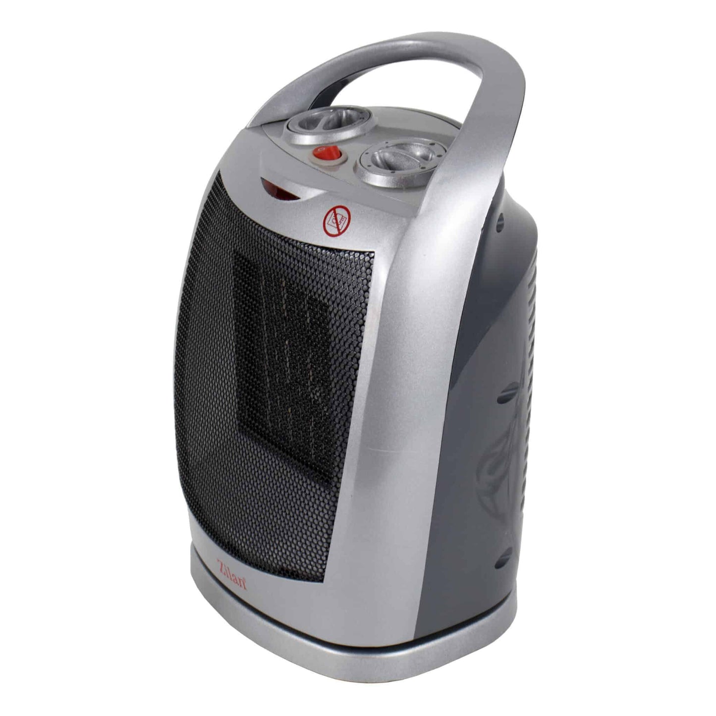 Aeroterma Ceramica, Putere 1500W, 2 trepte de reglare temperatura+aer rece, Termostat reglabil, Sistem siguranta impotriva rasturnarii / ZLN 6188