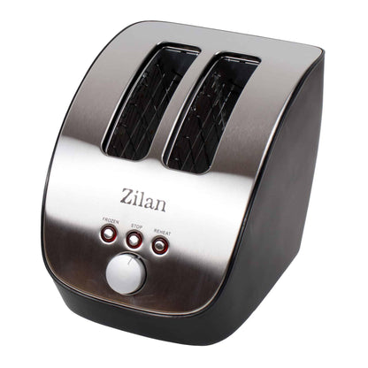 Prajitor de paine inox, 2 felii, 6 nivele de prajire, 1000 w / ZLN 2690