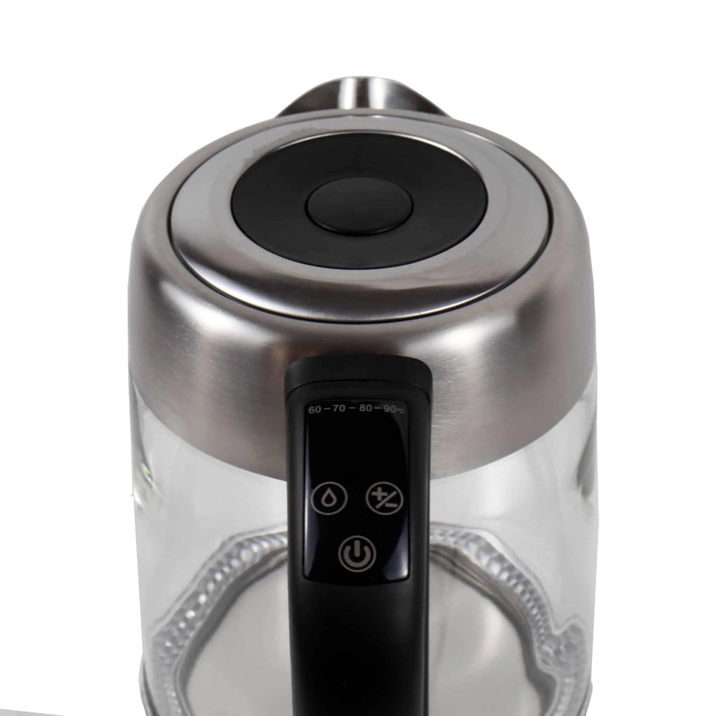 Cana fierbator electrica, Temperatura controlata digital, Iluminare apa led, capacitate 1.7L, putere 2200W / ZLN 3949