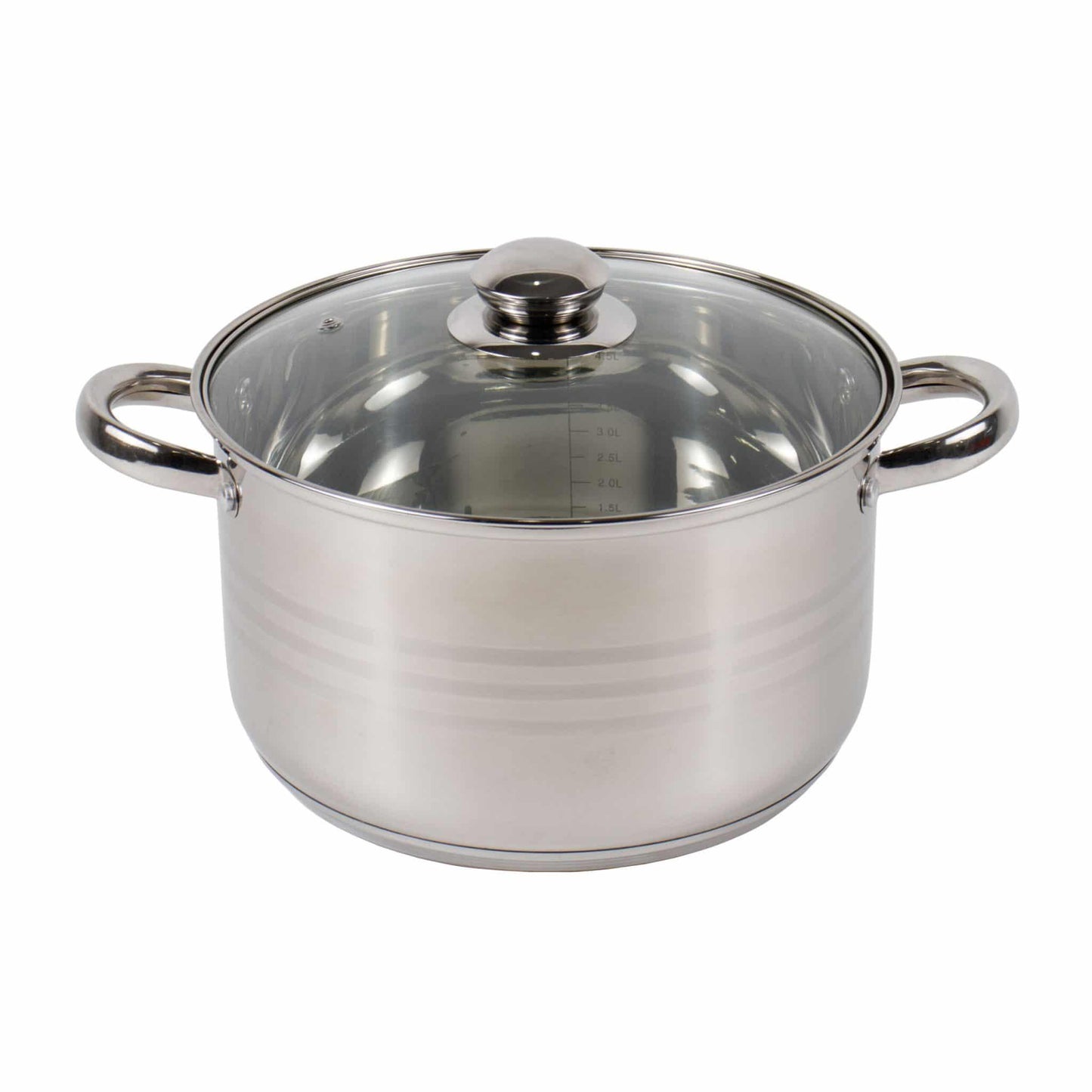 Cratita inox cu capac, diametru 25cm, capacitate 5.5L / ZLN 4069