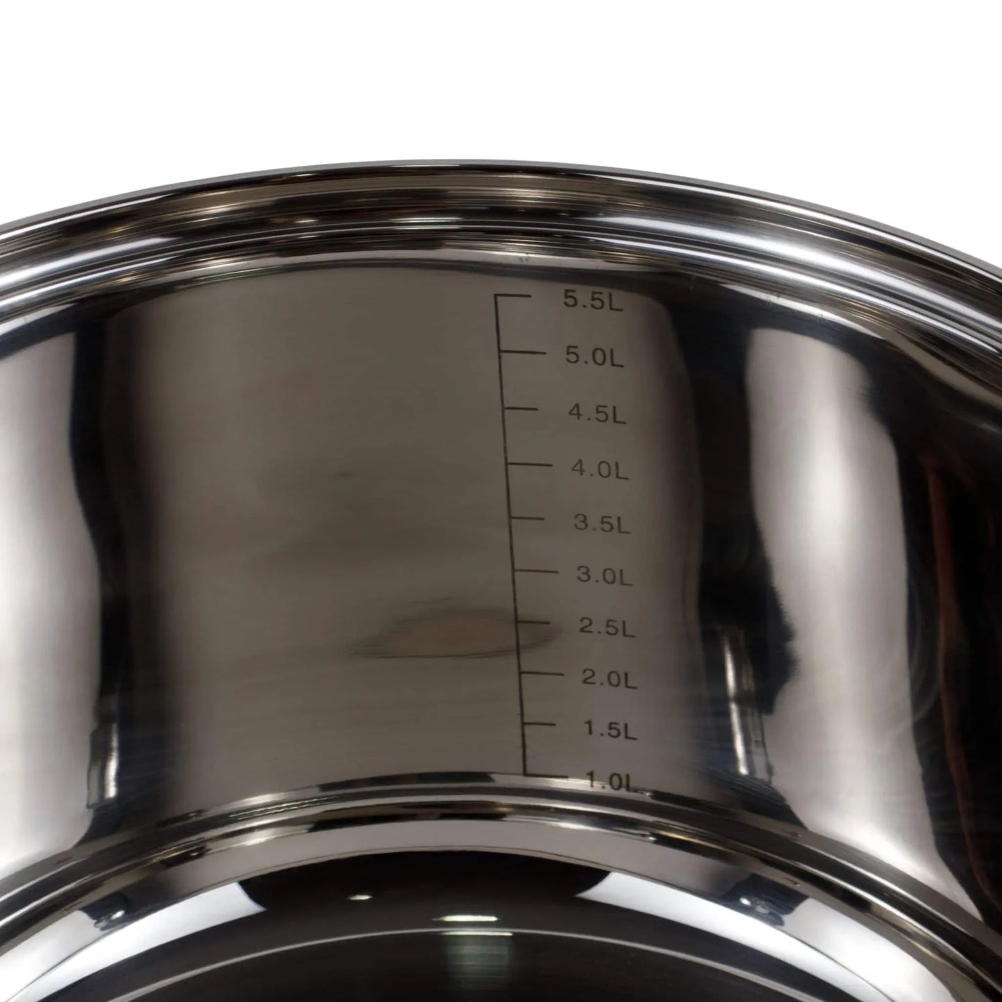 Cratita inox cu capac, diametru 25cm, capacitate 5.5L / ZLN 4069