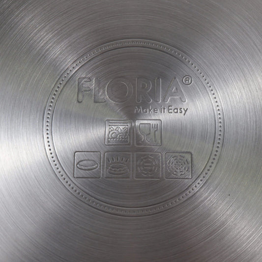 Cratita inox cu capac, diametru 25cm, capacitate 3L / ZLN 4106