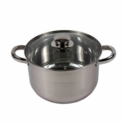 Cratita inox cu capac, capacitate 4L / ZLN 4052