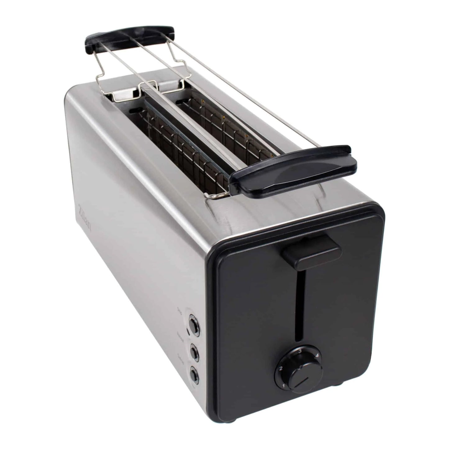 Prajitor de paine cu functie dezghetare, long slot, 4 felii, 1300 w, inox / ZLN 2720