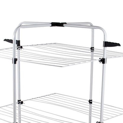 Uscator rufe vertical, mobil, suport umerase, suprafata uscare 30m / ZLN 4182