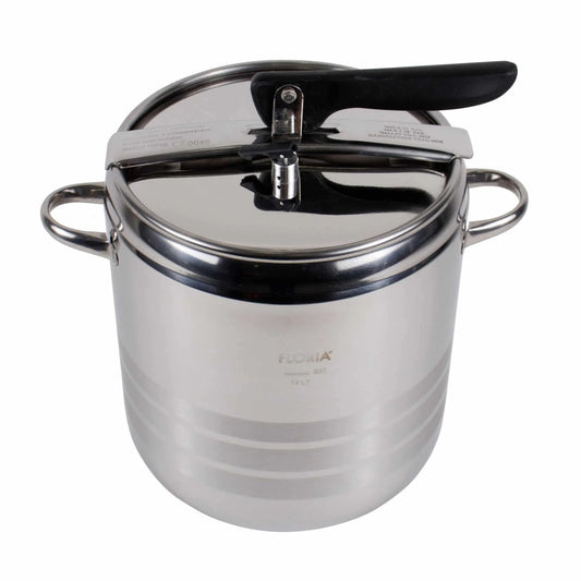 Oala sub presiune, inox cu capac, 14L / ZLN 6232