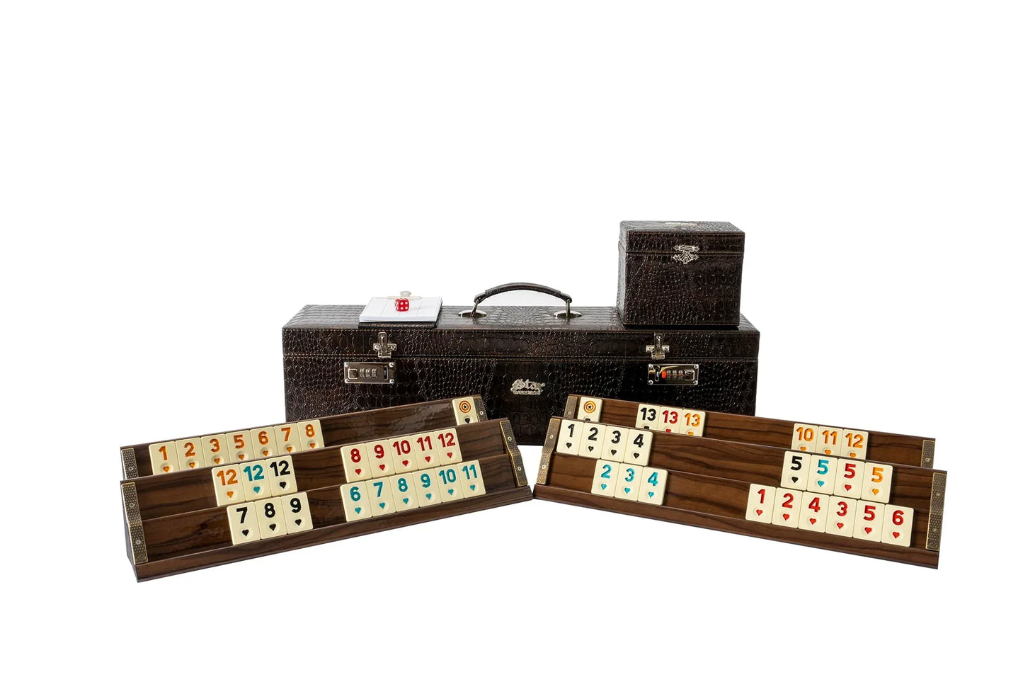 Joc remi din lemn masiv cu husa / ZTS 5473