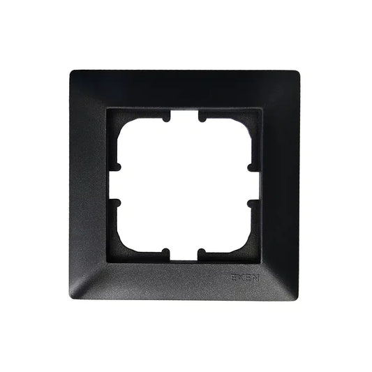 Rama pentru priza ODAK EXEN, negru / 210-140000-001