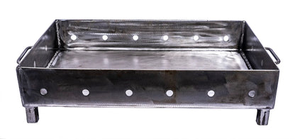 Gratar metalic pe carbuni cu sita din inox 60X40mm / ZTS 5484