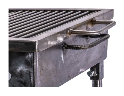 Gratar metalic pe carbuni cu sita din inox 60X40mm / ZTS 5484