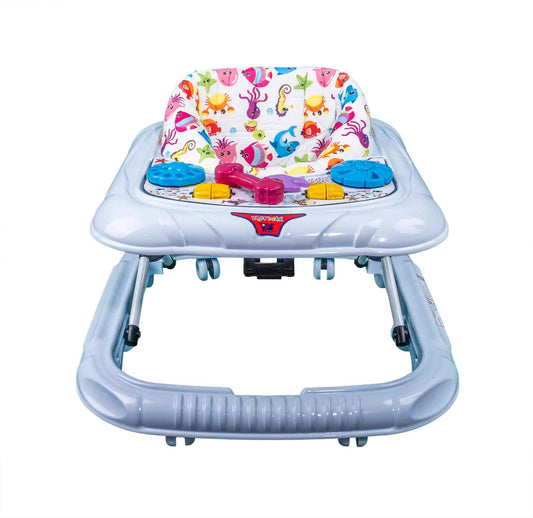 Premergator 6 luni + scaun reglabil, alb / ZLN 1077_11