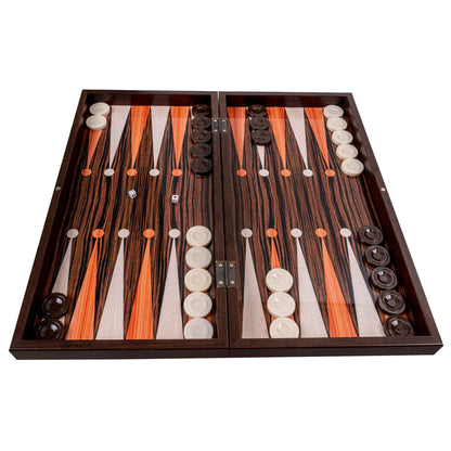 Joc de table din lemn lacuit 50x50 cm, abanoz / 987-6