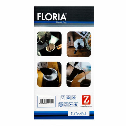 Cafetiera espresso, capacitate 6 cesti, 300 ml / ZLN 2492