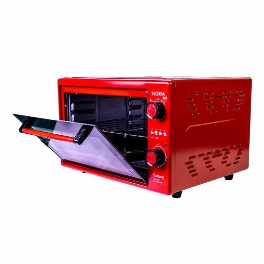 Cuptor electric, capacitate 40 litri, putere 1500W, gratar, tava inclusa, culoare rosu / ZLN 2898_R
