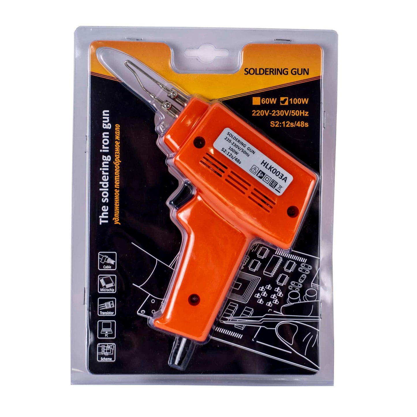 Pistol de lipit profi, letcon, putere 100W / ZLN 0924