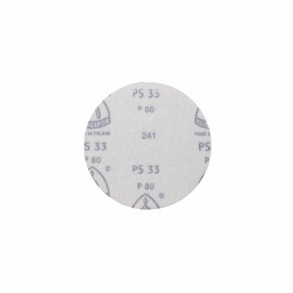Disc autofixare Klingspor PS 33 CK, P80, 125mm / EXT 149055