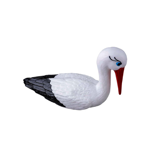Barza decorativa pentru gradina, 50cm / 5451