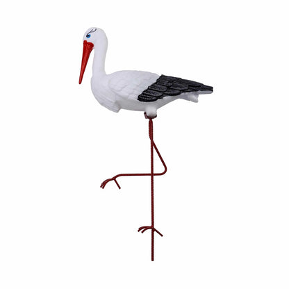 Pachet promo - Barza decorativa pentru gradina 65cm + 2x Barza decorativa pentru gradina 50cm