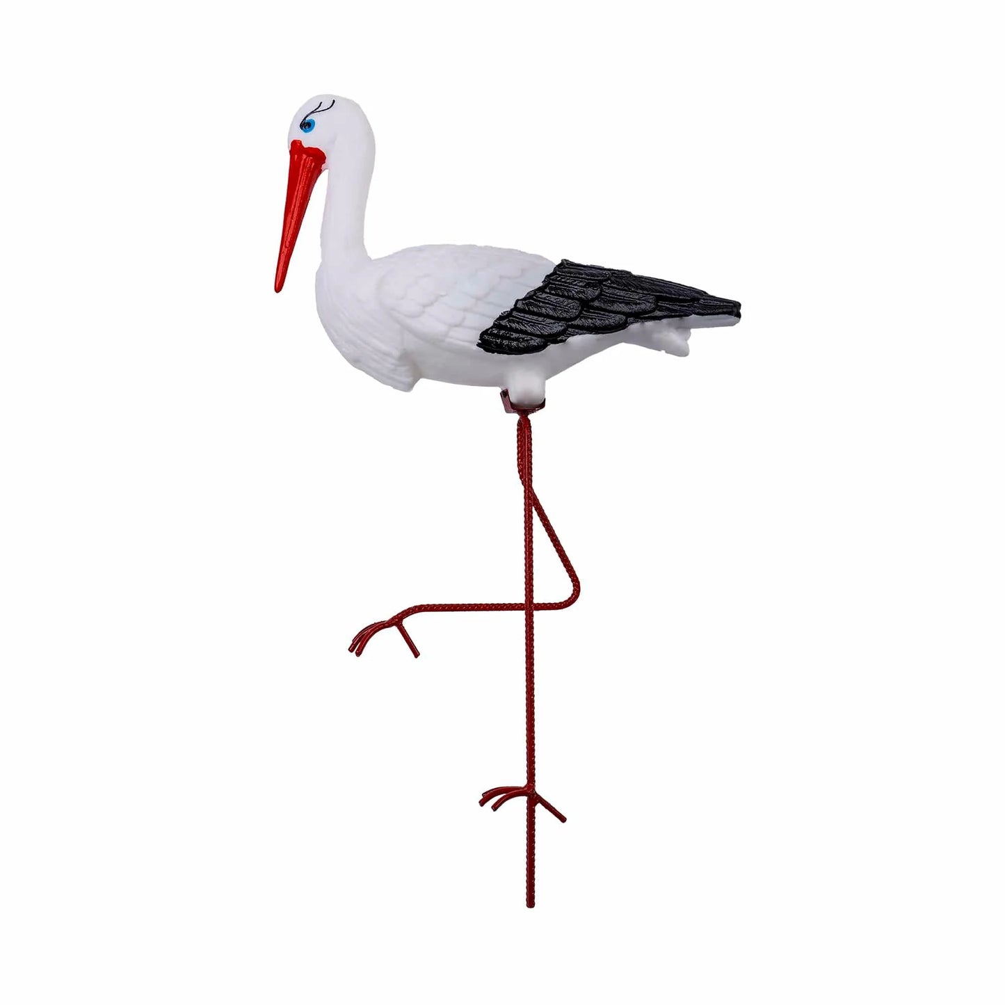 Barza decorativa pentru gradina, 65cm / EXT 7398