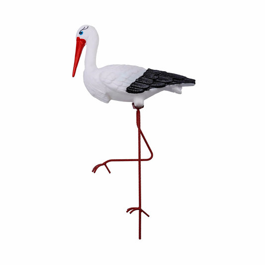 Barza decorativa pentru gradina, 65cm / EXT 7398