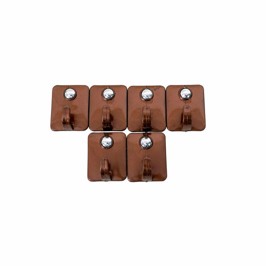 Set 6 cuiere din plastic cu adeziv super rezisten Z-TOOLS / 269