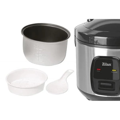 Aparat pentru gatit alimente la abur, capacitate 1.5L, putere 500W, sistem anti-alunecare / ZLN 2793