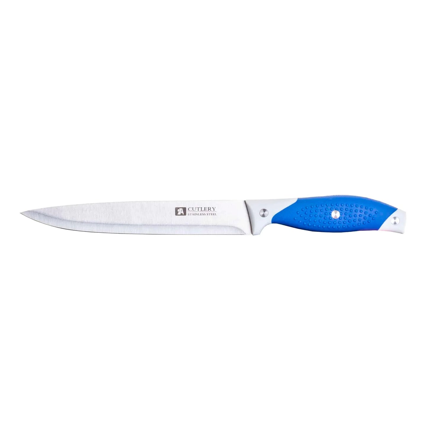 Cutit de bucatarie, lungime lama 19 cm, albastru / 298