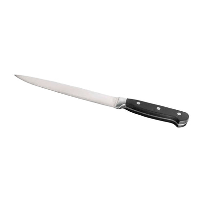 Cutit de bucatarie lux, lungime lama 20 cm, negru / 308
