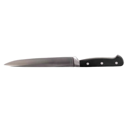 Cutit de bucatarie lux, lungime lama 20 cm, negru / 308