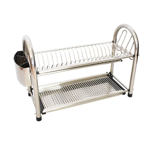 Scurgator, picurator vase, etajat, Inox, Naimeed D3373, 20 farfurii, 42 x 59 x 25 cm