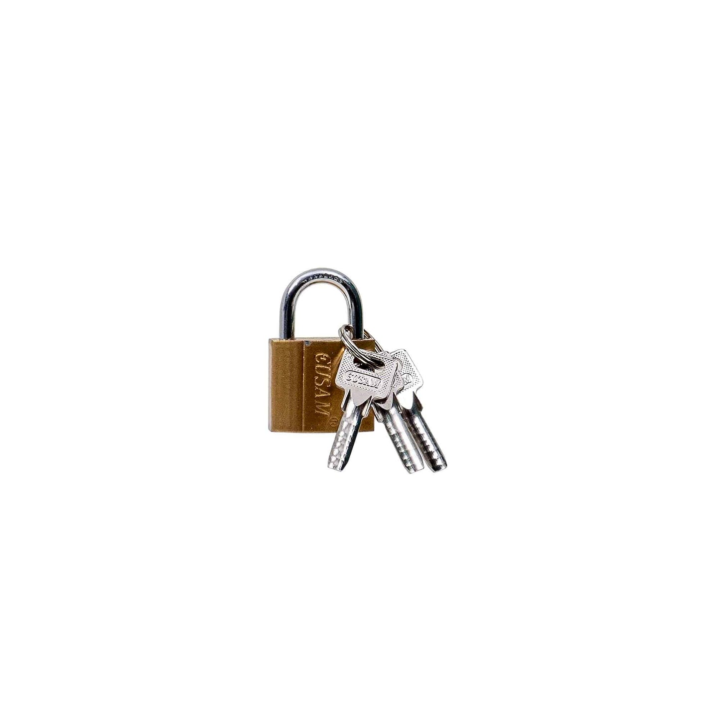 Lacat auriu 32mm, cu 3chei Z-TOOLS / 4619