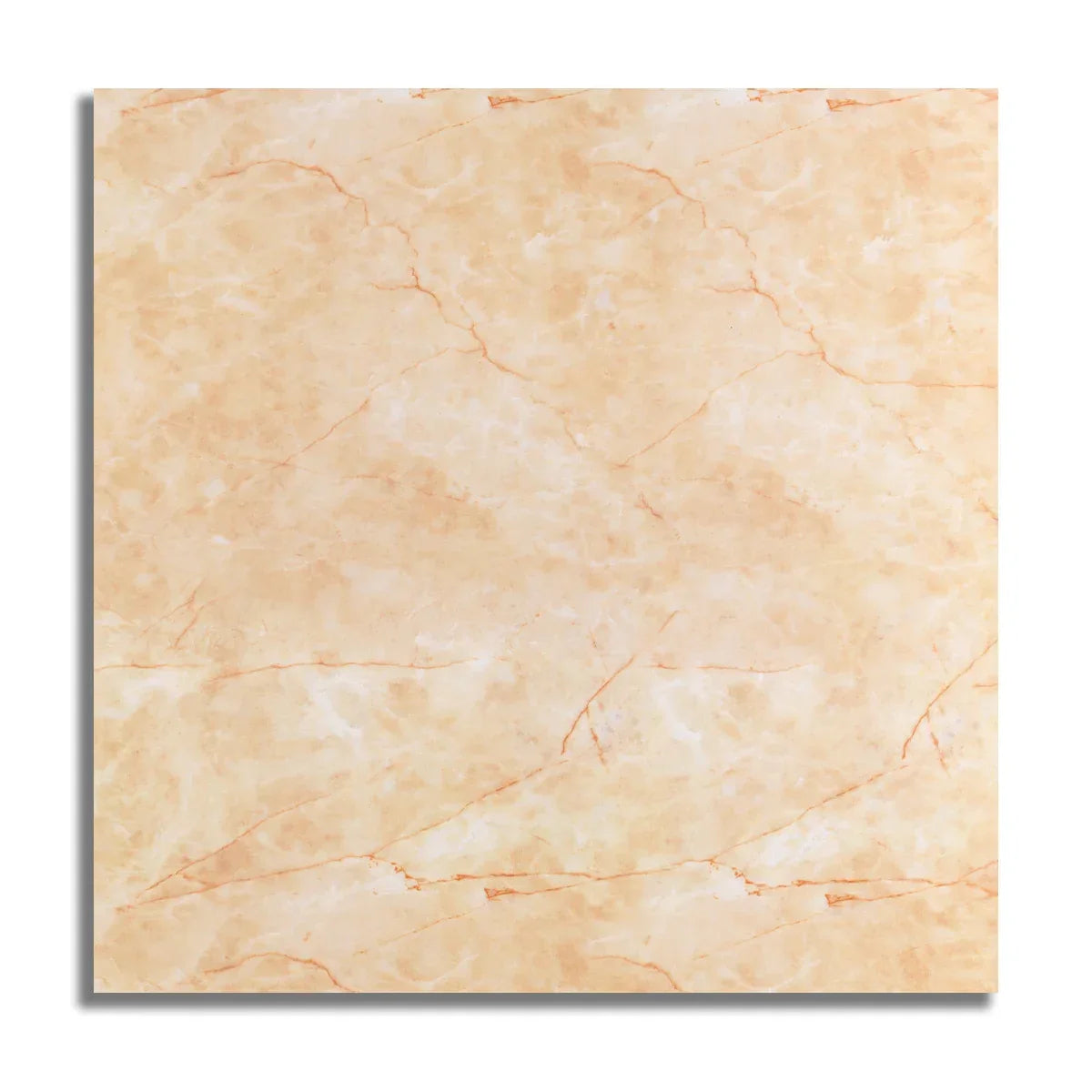 Set 10 panouri decorative, Autoadeziv, suprafata acoperita 3.6 mp, Naimeed D3509, 60x60 cm, Marmura Bej