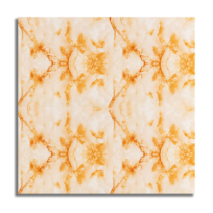 Set 10 panouri decorative, Autoadeziv, suprafata acoperita 3.6 mp, Naimeed D3518, 60x60 cm, Marmura Bej