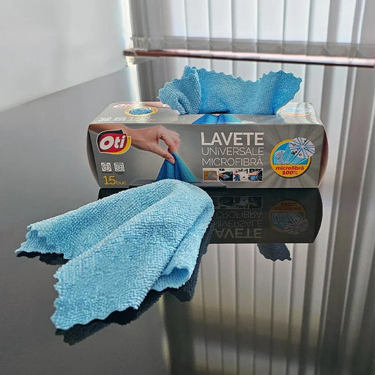 Set 15 lavete din microfibra in cutie pop-up OTI / 5948908017025