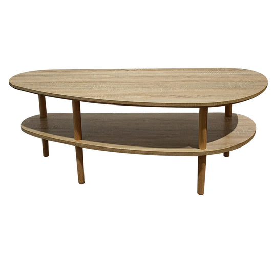 Masuta de cafea, stil modern, inaltime 45cm, Naimeed 601, Salcam Deschis