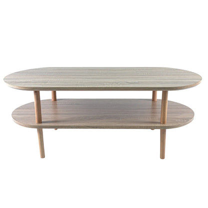 Masuta de cafea, stil modern, inaltime 45cm, Naimeed 612, Salcam Deschis