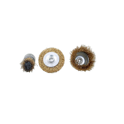 Set 3 perii de sarma, tip disc pentru bormasina Z-TOOLS / 9195