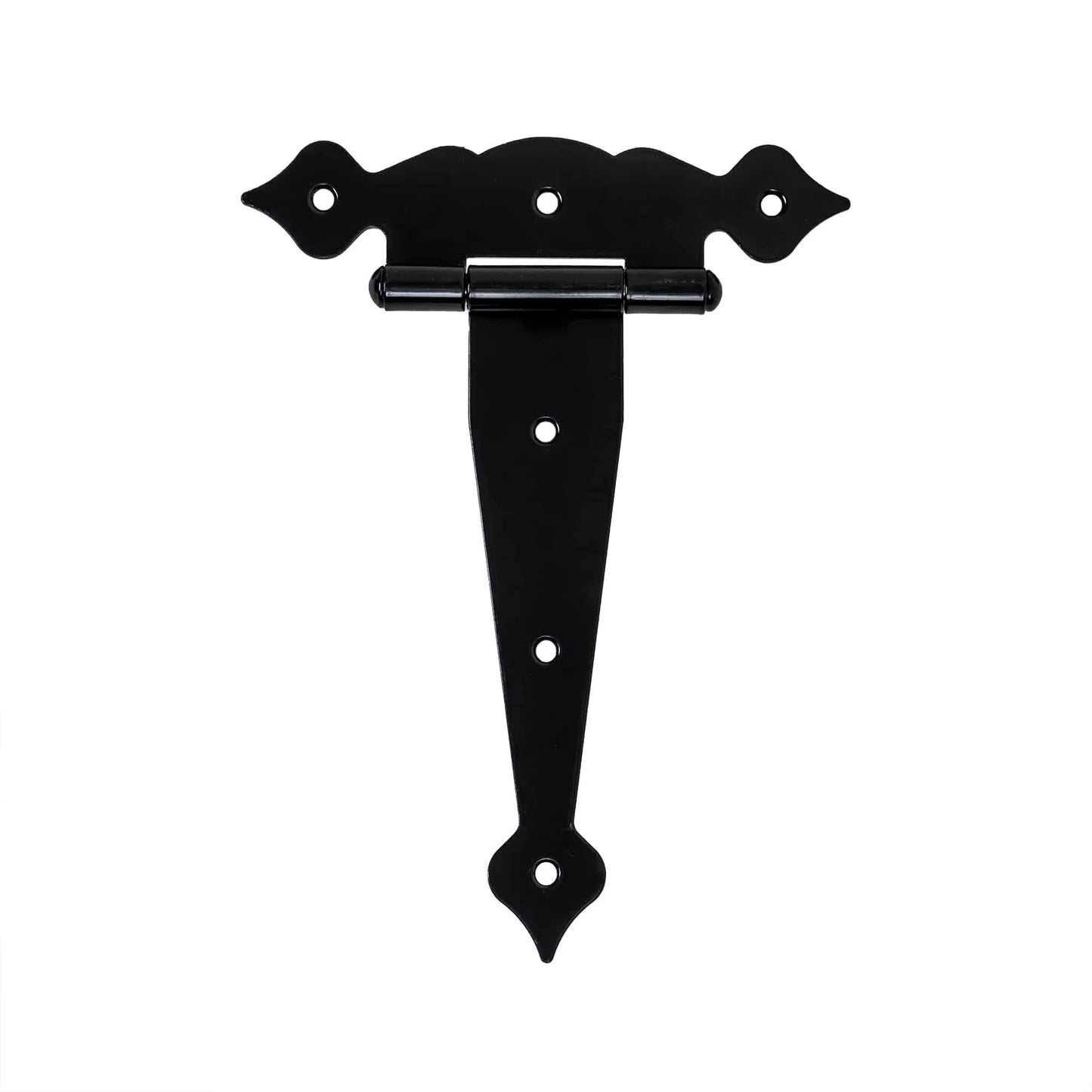 Balama decorativa pentru porti si usi, culoare negru 194x55x48x2.5 mm / 9744