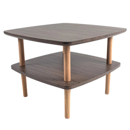 Masuta de cafea, stil modern, inaltime 45cm, Naimeed A-60Y, Stejar Inchis