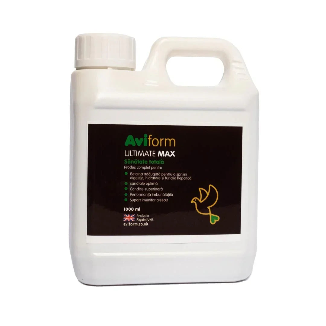 Aviform Ultimate Max – supliment complet pentru porumbei de competiție