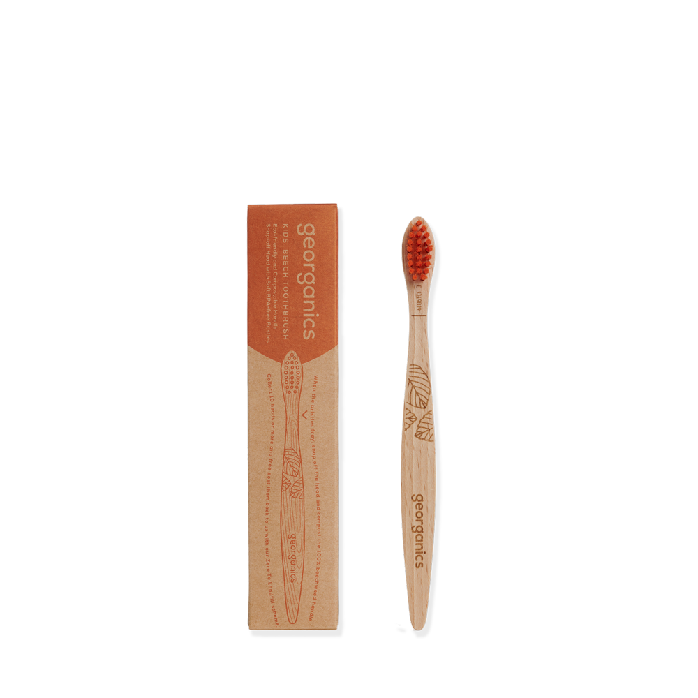 Periuță de dinți din lemn de fag - Copii