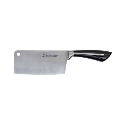 Set cutite cu suport, 8piese, inox, negru / CC9808