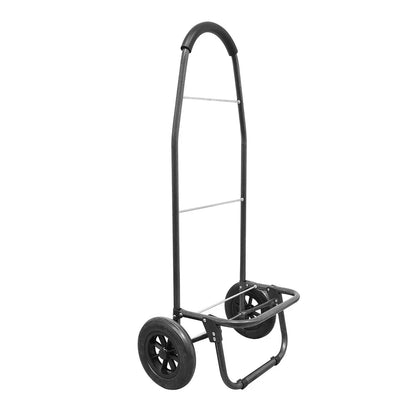 Carucior de piata pliabil, Naimeed D4947, 2 roti, 49 L, Negru/Alb