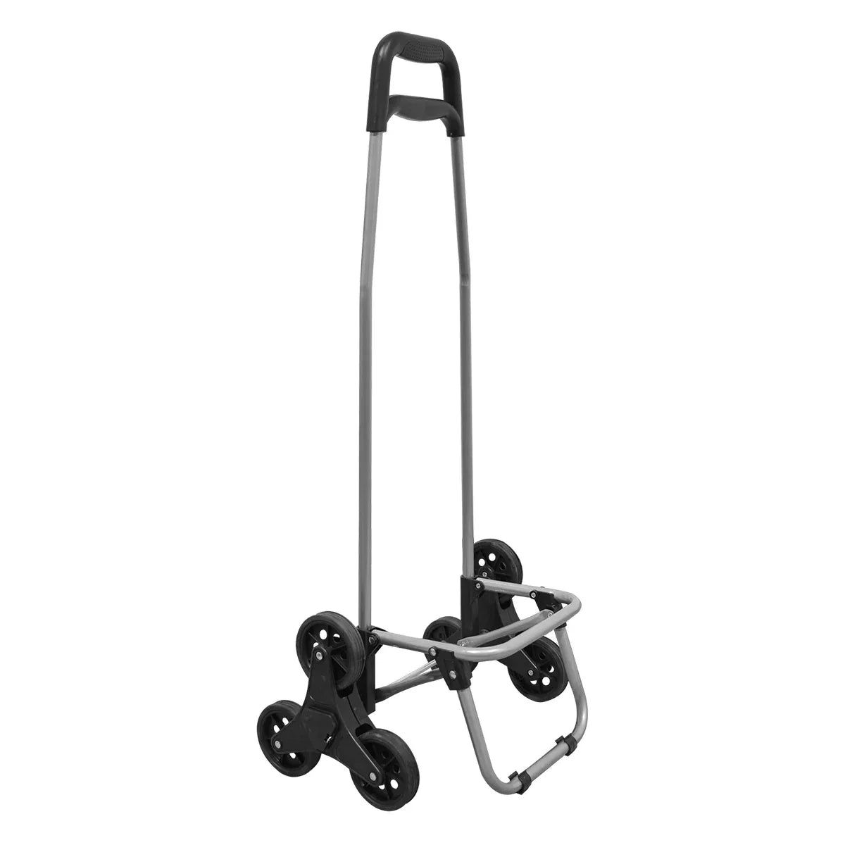 Carucior de piata pliabil, Naimeed D4943, 6 roti, 37 L, Rosu