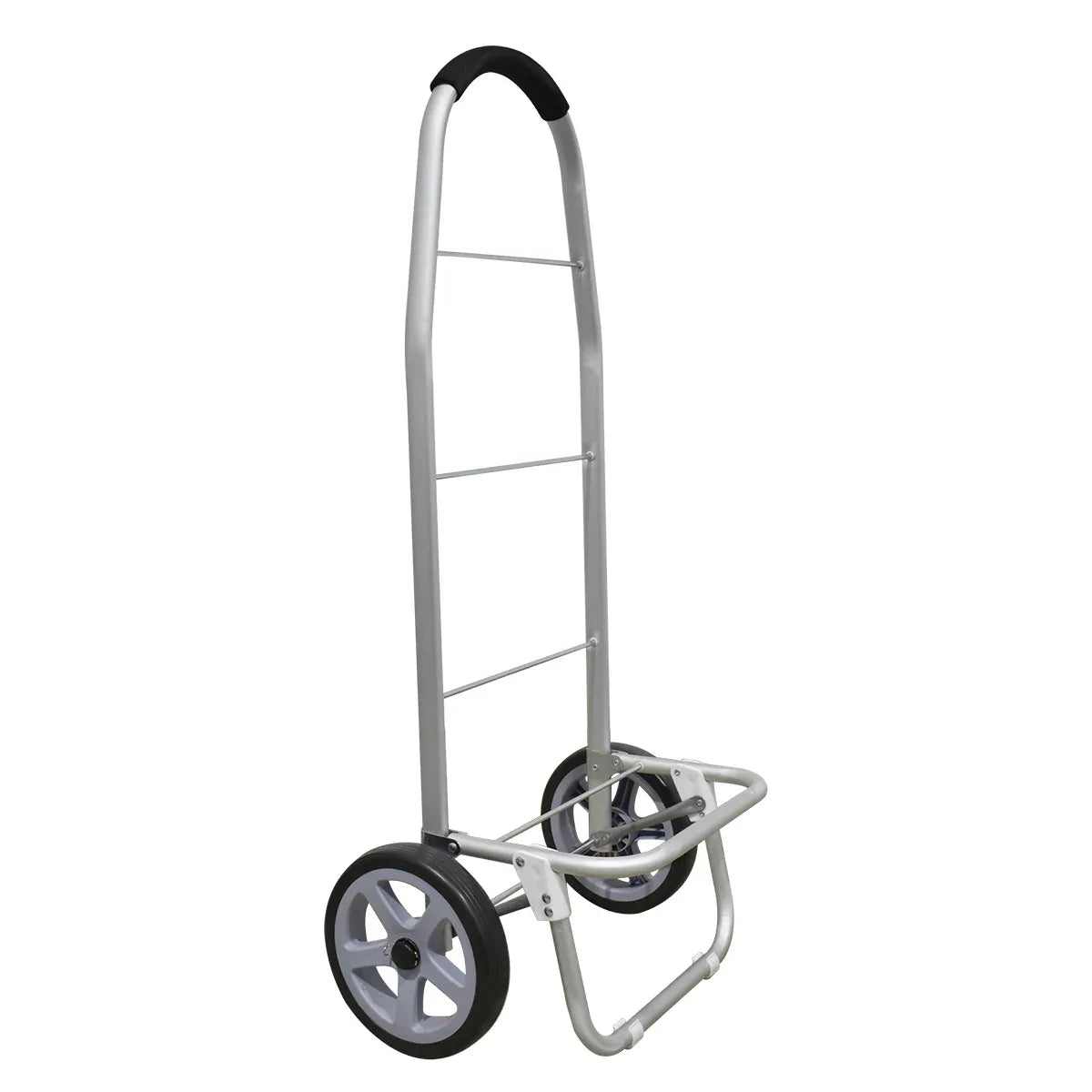 Carucior de piata pliabil, cadru din aluminiu, Naimeed D4951, 2 roti, 49 L, Albastru