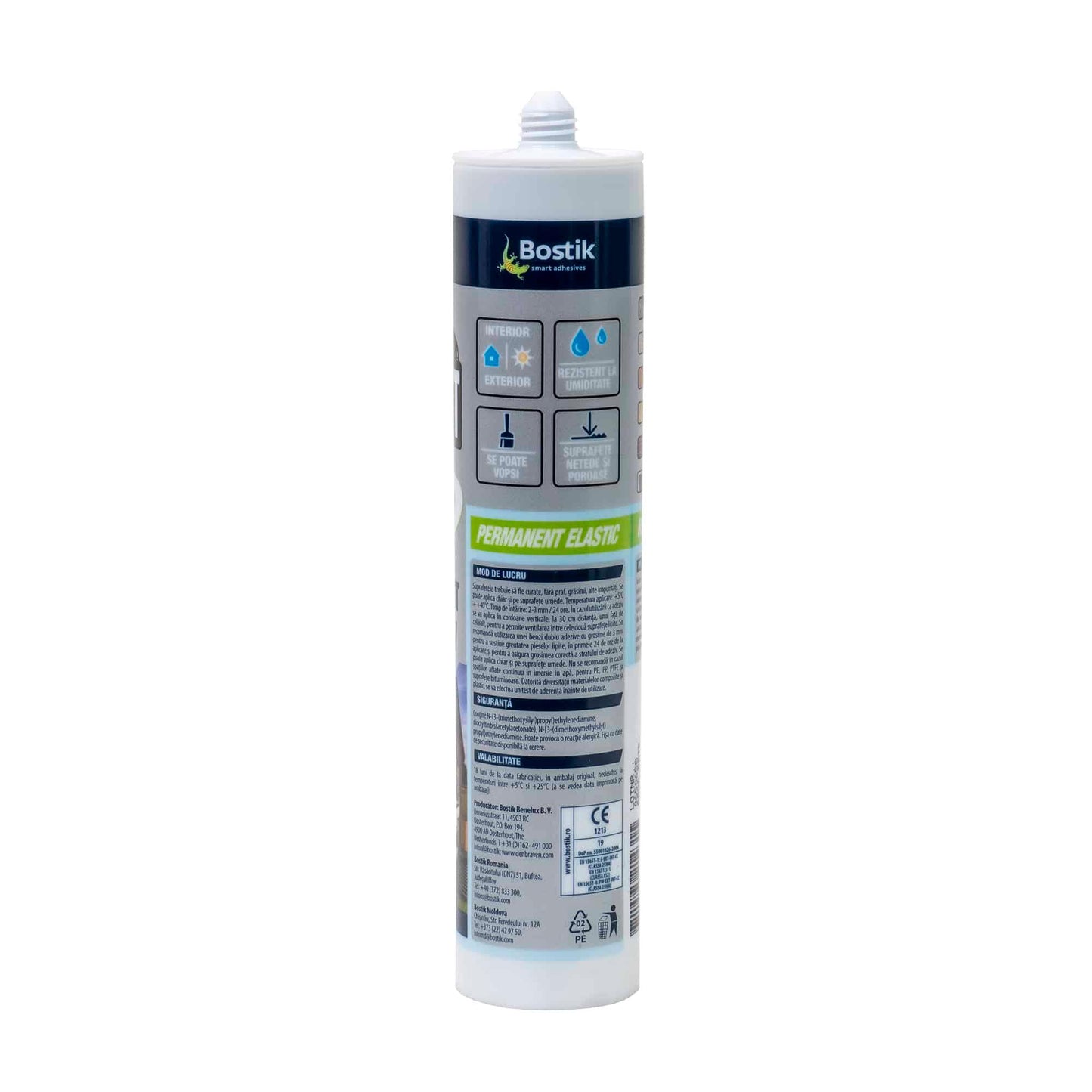 Adeziv, mamut seal universal negru, 290ml / D1184114