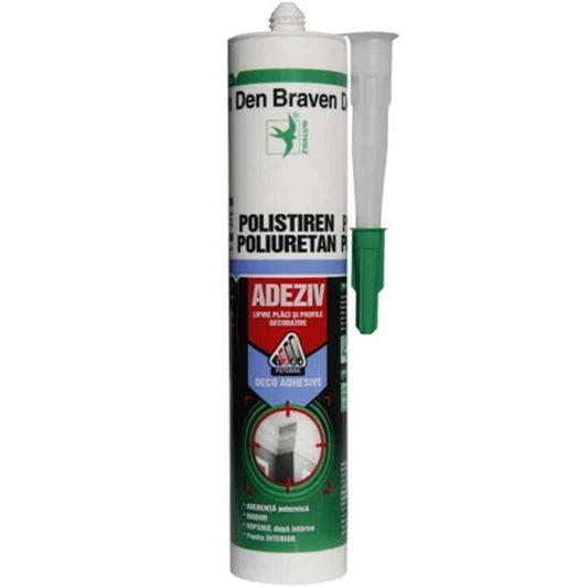 Adeziv poliuretanic Den Braven pentru polistiren, 280 ml / D12002205