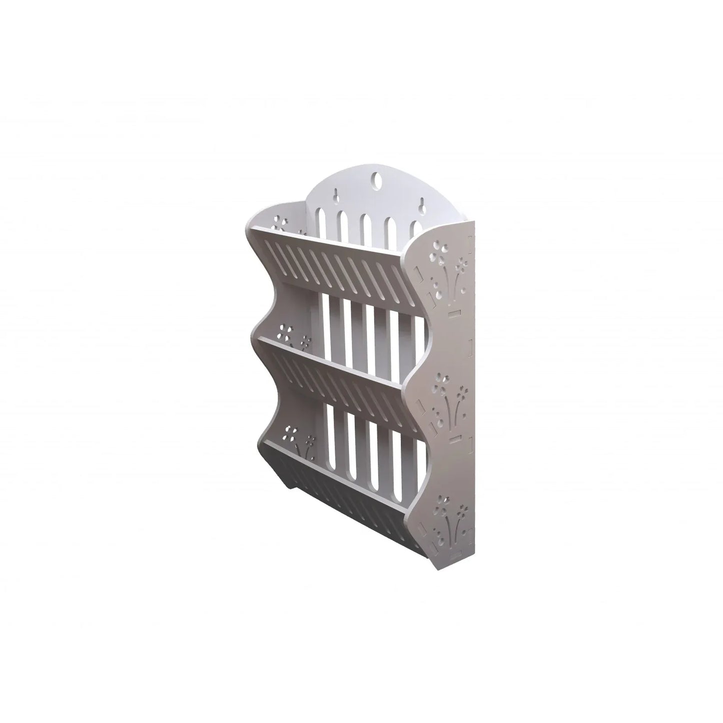 Etajera cu 3 rafturi pentru baie, D122, 39,5*58*13,5 cm
