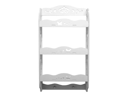Etajera cu 3 rafturi pentru baie, D126 PVC, 37*65*14 cm