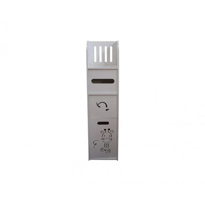 Dulapior cu sertar, Compartiment hartie si usa, D146 PVC, 19,5*79,5*21,5 cm
